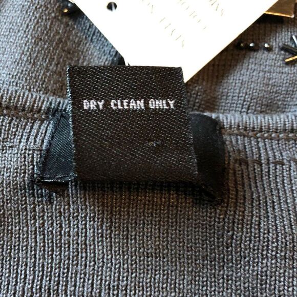 NWT! Studio g silk blend cardigan with beading - Picture 6 of 12